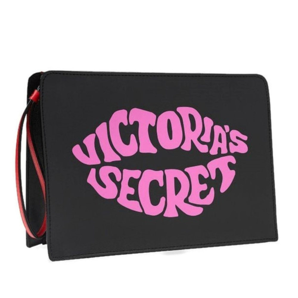 VS JUST ADD LIPSTICK Cosmetic Bag Wristlet